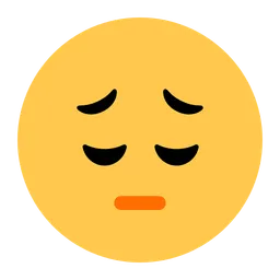 Pensive Face — Toss Face