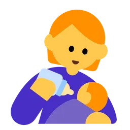 Person Feeding Baby — Toss Face