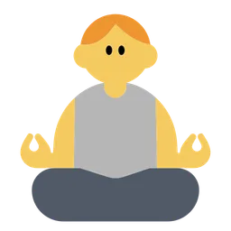Person in Lotus Position — Toss Face