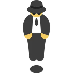 Man in Business Suit Levitating — Toss Face