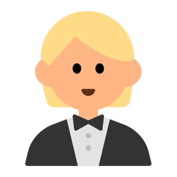 Person in Tuxedo: Medium-Light Skin Tone — Toss Face