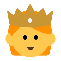 Person with Crown — Toss Face
