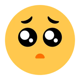 Face with Pleading Eyes — Toss Face