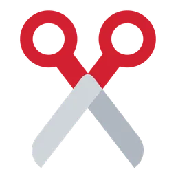Black Scissors — Toss Face