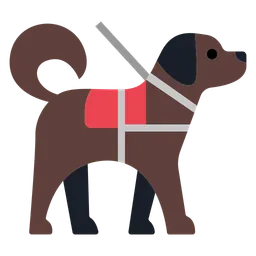 Service Dog — Toss Face