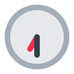 Clock Face Seven-Thirty — Toss Face