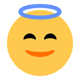 후광이 있는 웃는 얼굴 — Toss Face