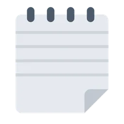 Spiral Note Pad — Toss Face