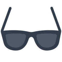 Dark Sunglasses — Toss Face