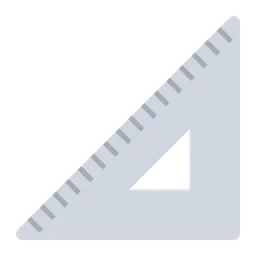 Triangular Ruler — Toss Face