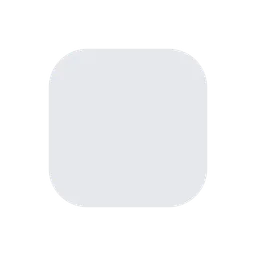 White Medium Small Square — Toss Face