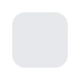 White Medium Square — Toss Face