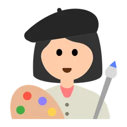 Woman Artist: Light Skin Tone — Toss Face