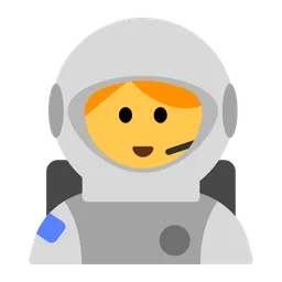 여성 우주 비행사 — Toss Face