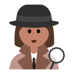 Woman Detective: Medium Skin Tone — Toss Face