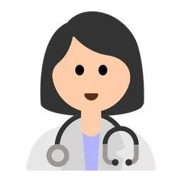 Woman Health Worker: Light Skin Tone — Toss Face