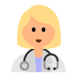 Woman Health Worker: Medium-Light Skin Tone — Toss Face