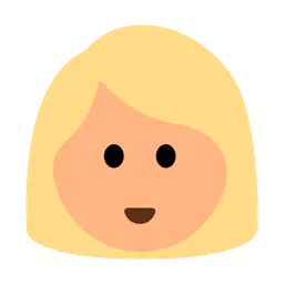 Woman: Medium-Light Skin Tone — Toss Face