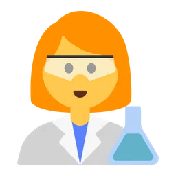 Woman Scientist — Toss Face