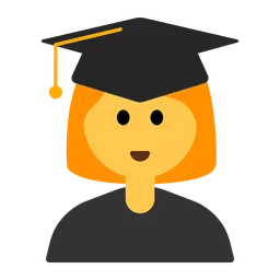Woman Student — Toss Face