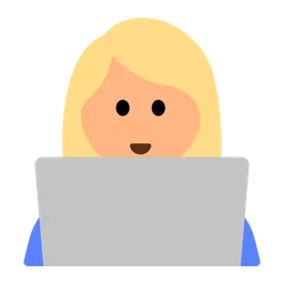 Woman Technologist: Medium-Light Skin Tone — Toss Face