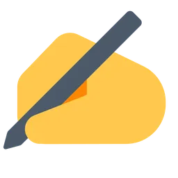 Writing Hand — Toss Face