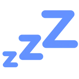 Sleeping Symbol — Toss Face