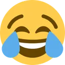 기쁨의 눈물을 흘리는 얼굴