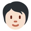 사람: 밝은 피부 톤