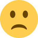 약간 찡그린 얼굴