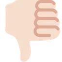 엄지손가락: 밝은 피부 톤