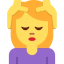 마사지를 받는 여성