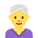터번을 쓴 여성