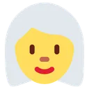 여성: 흰머리