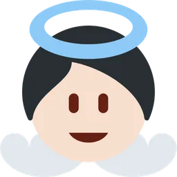 Baby Angel: Light Skin Tone — Twitter