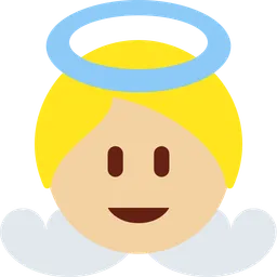 Baby Angel: Medium-Light Skin Tone — Twitter