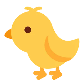 아기 병아리 — Twitter
