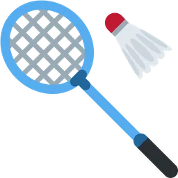 Badminton Racquet and Shuttlecock — Twitter