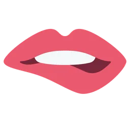 Biting Lip — Twitter