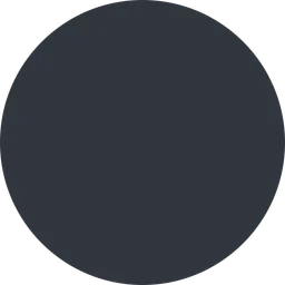 Medium Black Circle — Twitter