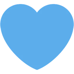 Blue Heart — Twitter