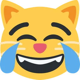 Cat Face with Tears of Joy — Twitter