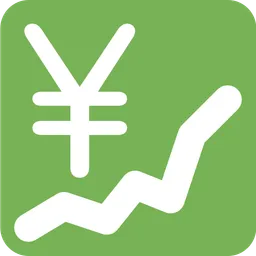 Chart with Upwards Trend and Yen Sign — Twitter