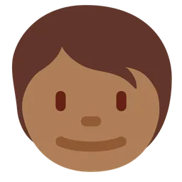 Child: Medium-Dark Skin Tone — Twitter