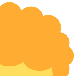 Emoji Component Curly Hair — Twitter