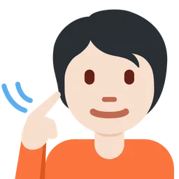 청각 장애인: 밝은 피부 톤 — Twitter