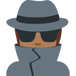 Detective: Medium-Dark Skin Tone — Twitter