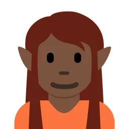 Elf: Dark Skin Tone — Twitter