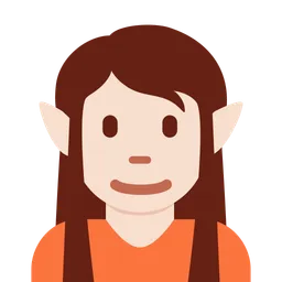 Elf: Light Skin Tone — Twitter