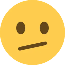 Face with Diagonal Mouth — Twitter
